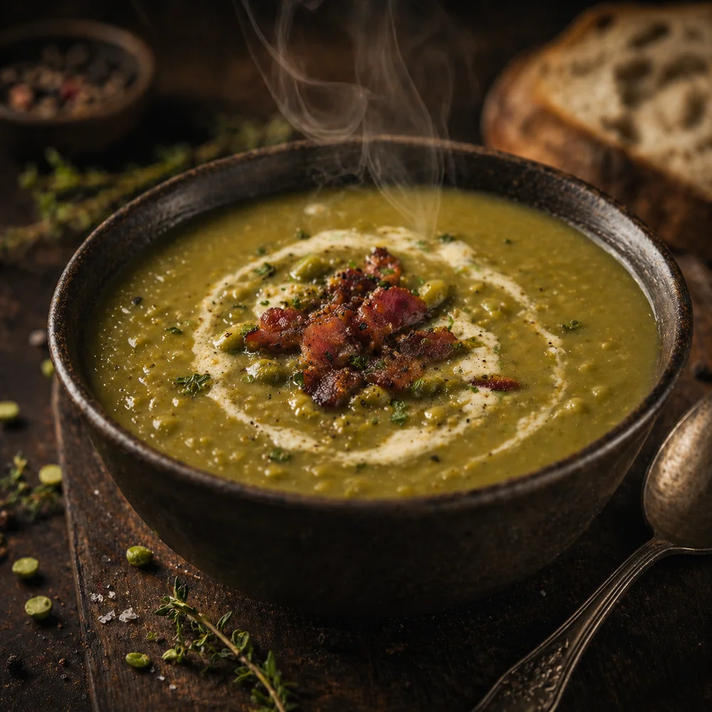 Pea Soup with Bacon