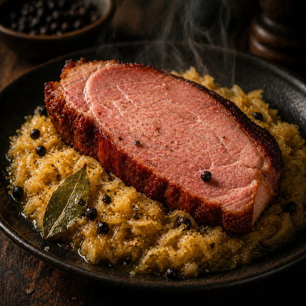Sauerkraut with Smoked Pork